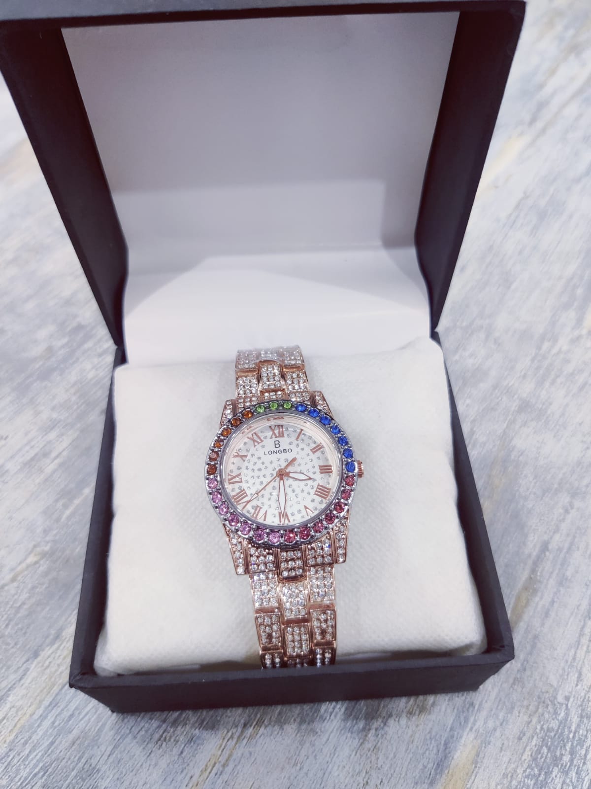 LONGBO Women Watch | Rosegold Colour With White Dial