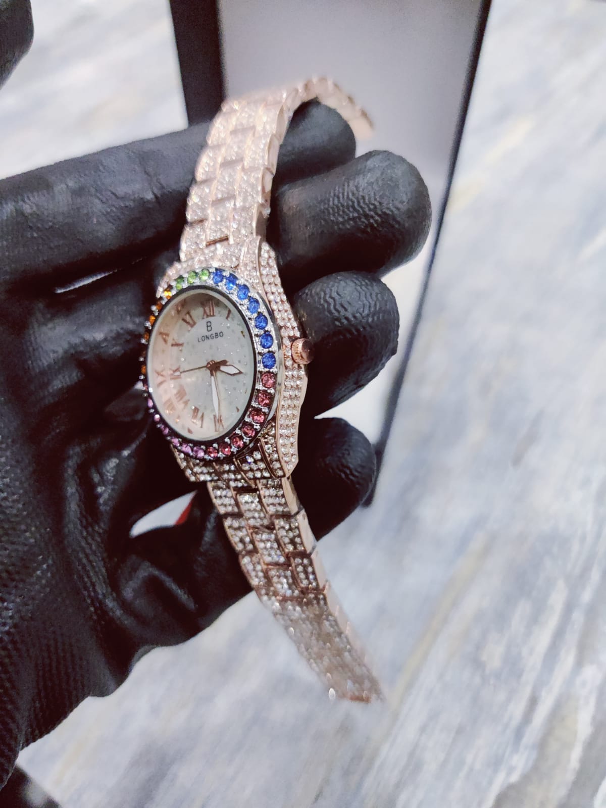 LONGBO Women Watch | Rosegold Colour With White Dial